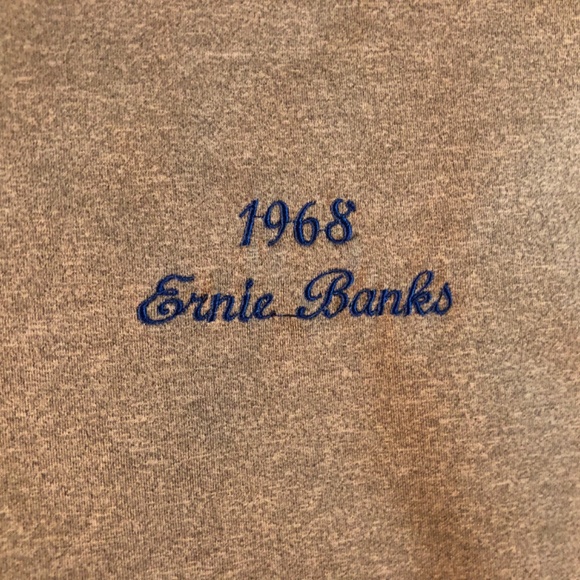 Rare!  Ernie Banks Chicago Cubs 1968 Authentic   Mitchell& Ness Jersey  Sz.50 - Picture 7 of 14